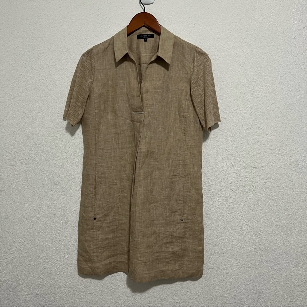 LAFAYETTE 148 New York dress 100% linen XS